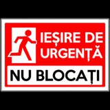Indicator pentru iesire de urgenta nu blocati